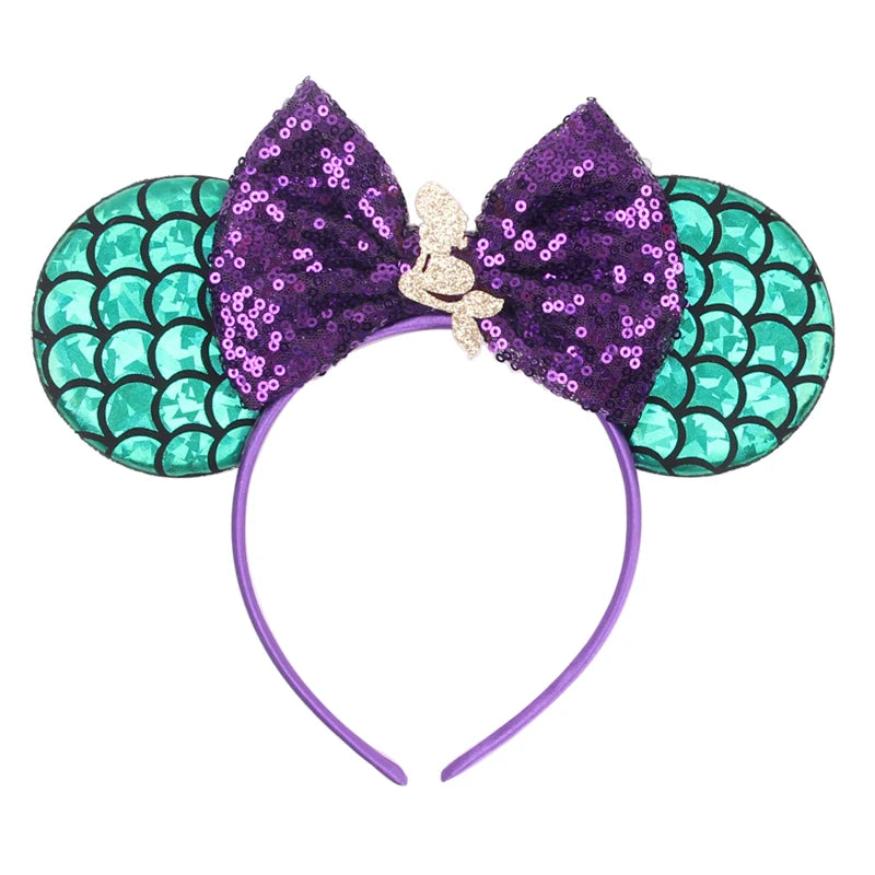 CowLost | glitter-crown-hairband-girls-princess-party-headwear |9