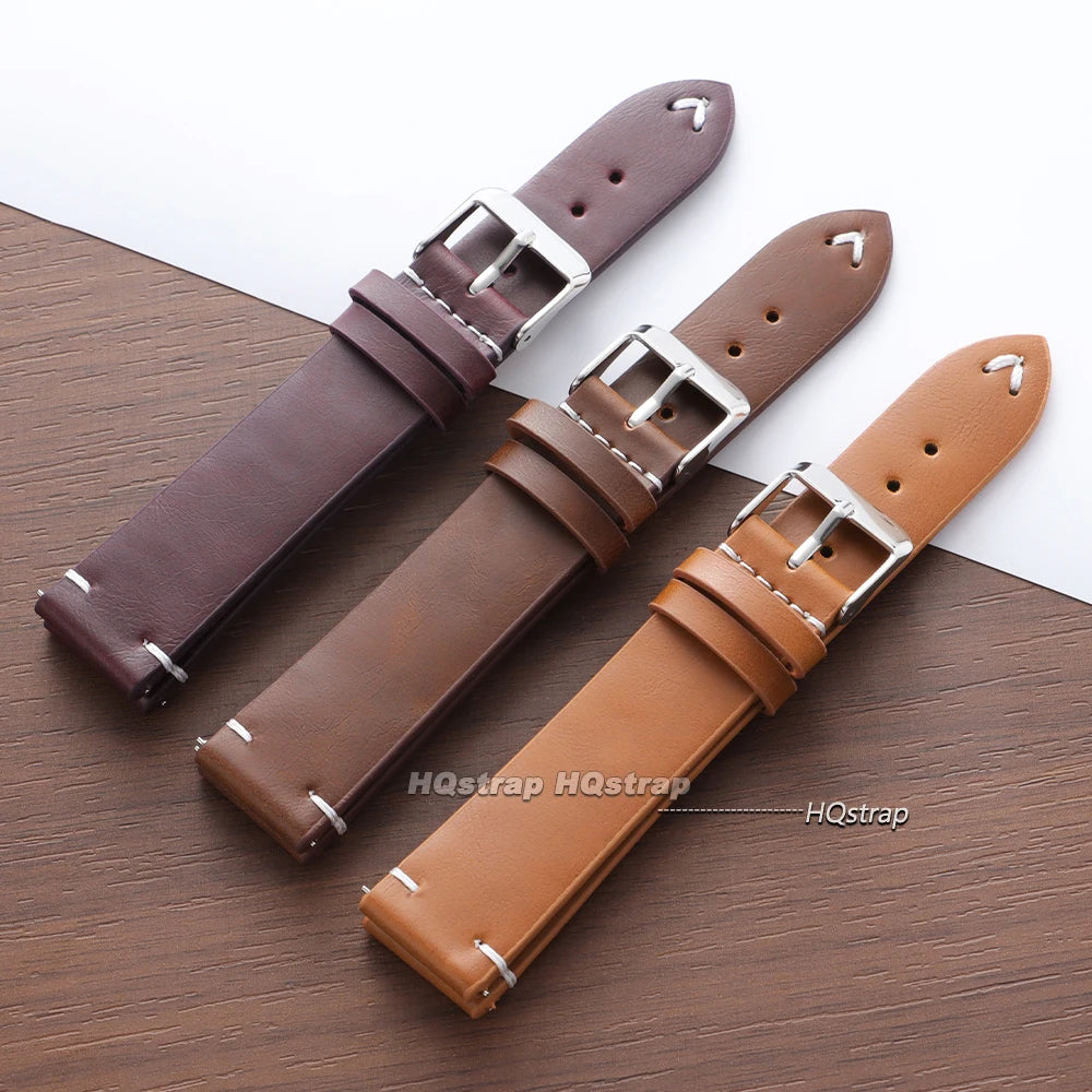 CowLost | bracelets-product_id-vintage-retro-calfskin-leather-quick-release-watch-band-18-22mm-universal-unisex-wrist-strap |2