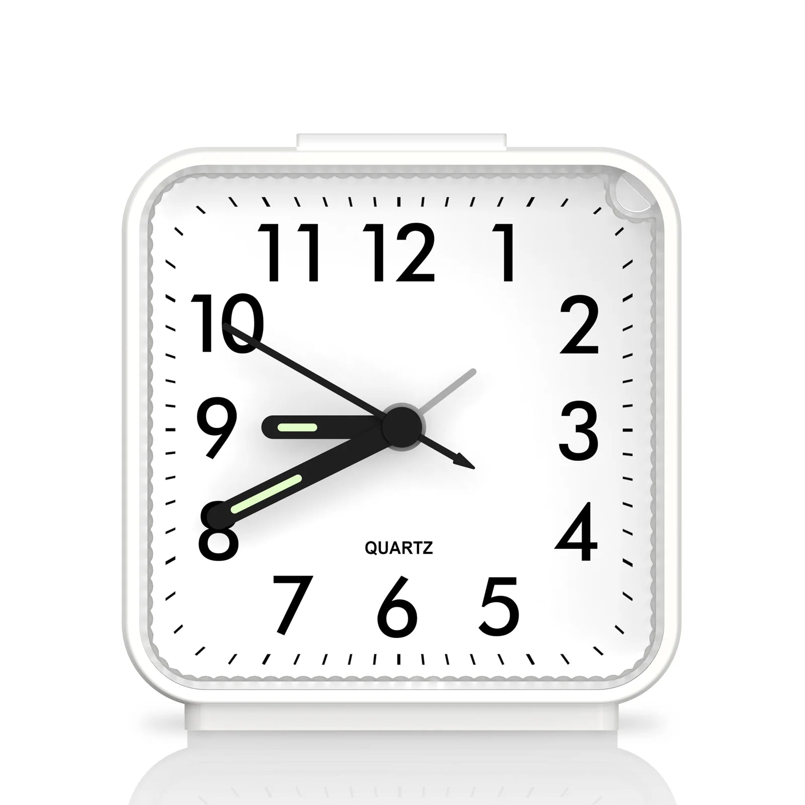 ORIA Analog Mechanical Alarm Clock Small Portable Bedside Desk Clock 4 Colors