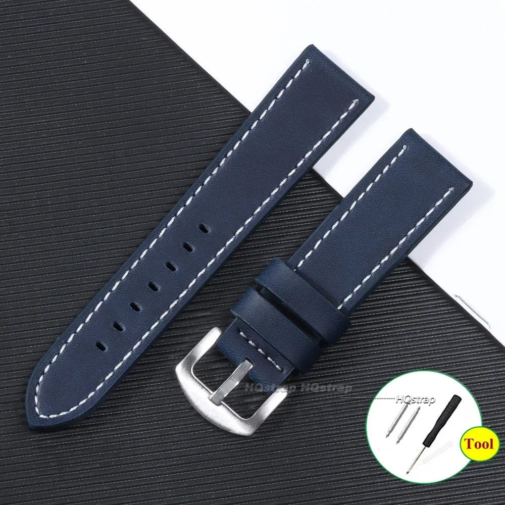 CowLost | product_id-vintage-leather-watch-strap-18-24mm-with-stainless-steel-buckle |16