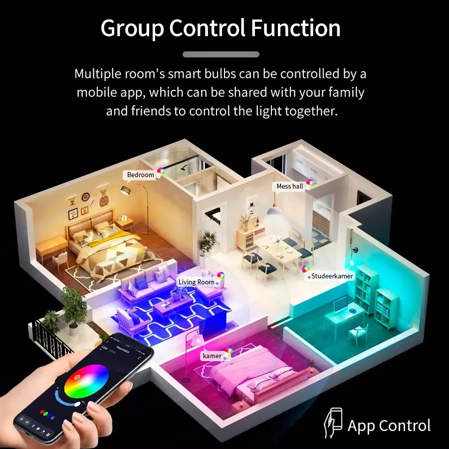 CowLost | product_id-dimmable-rgbw-e27-led-bulb-220v-16-colors-with-remote-control |2