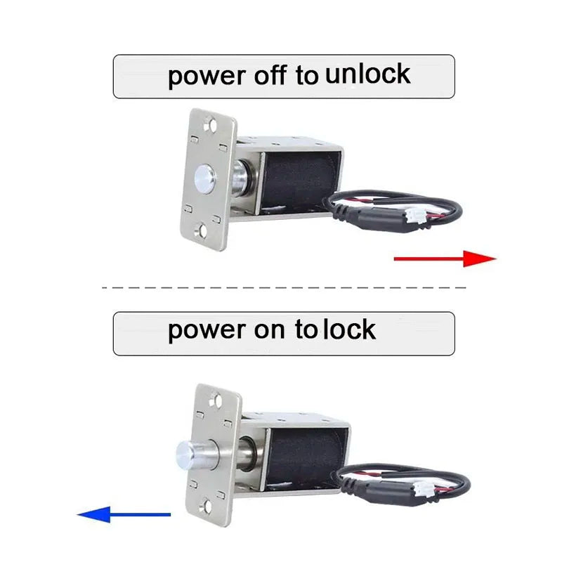 CowLost | locks-keys-product_id-12v-power-on-bolt-lock-electric-magnet-latch-for-cabinet-game-machine |6