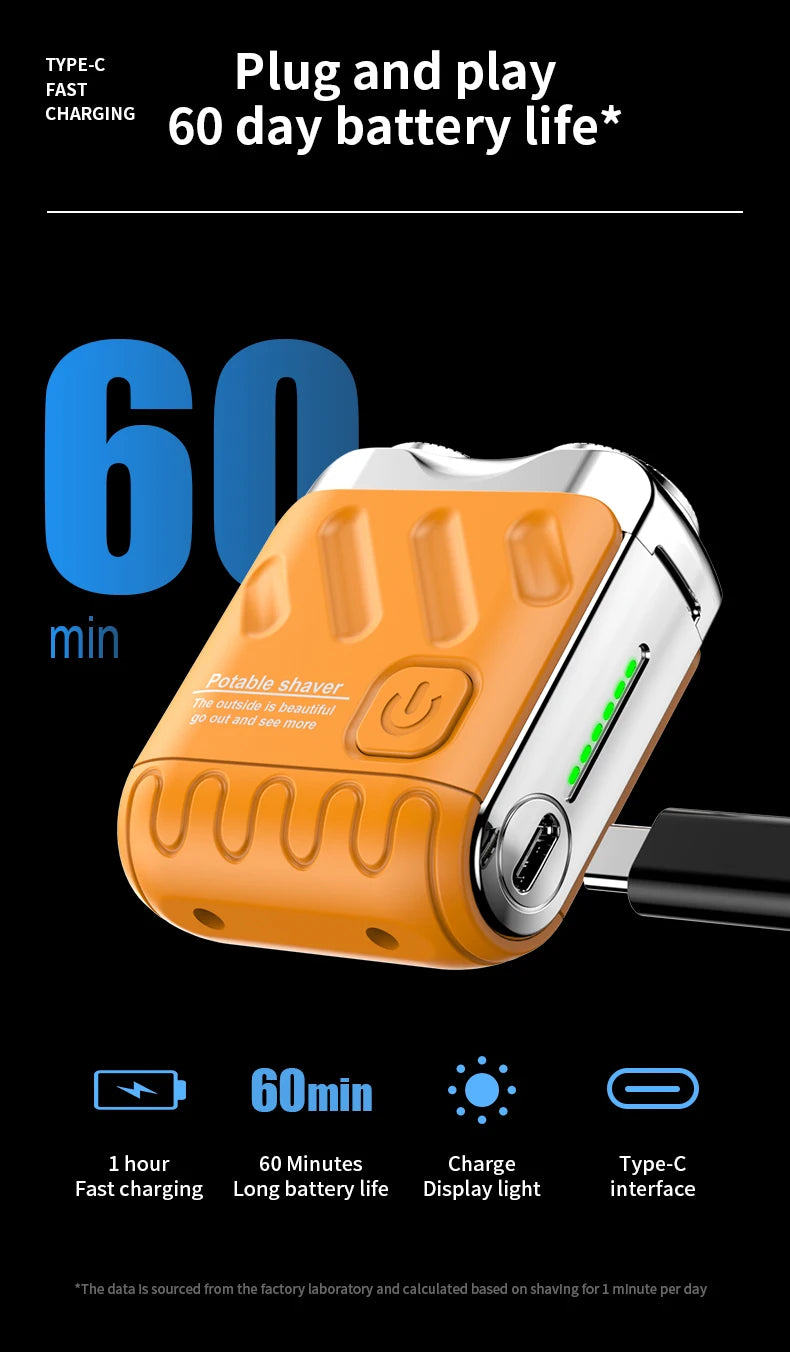 CowLost | product_id-homefish-2026-men-s-waterproof-rechargeable-mini-travel-electric-rotary-shaver-beard-trimmer |18