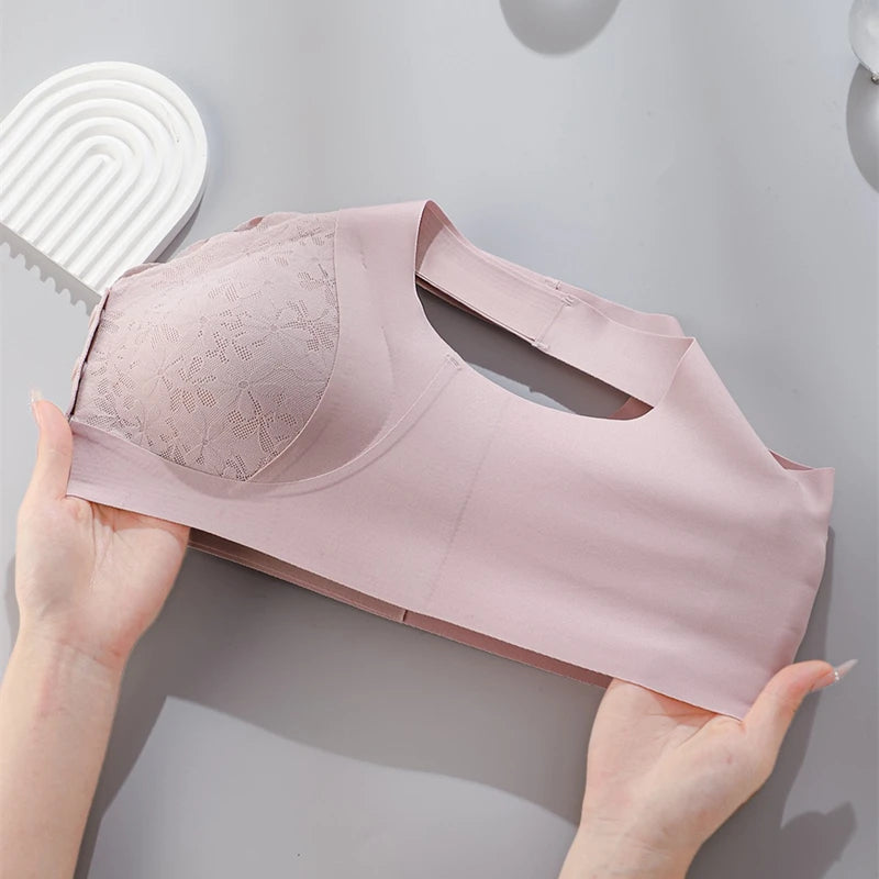 CowLost | product_id-vest-style-front-button-seamless-wire-free-bra-with-adjustable-straps-plus-sizes-for-small-breasts |5