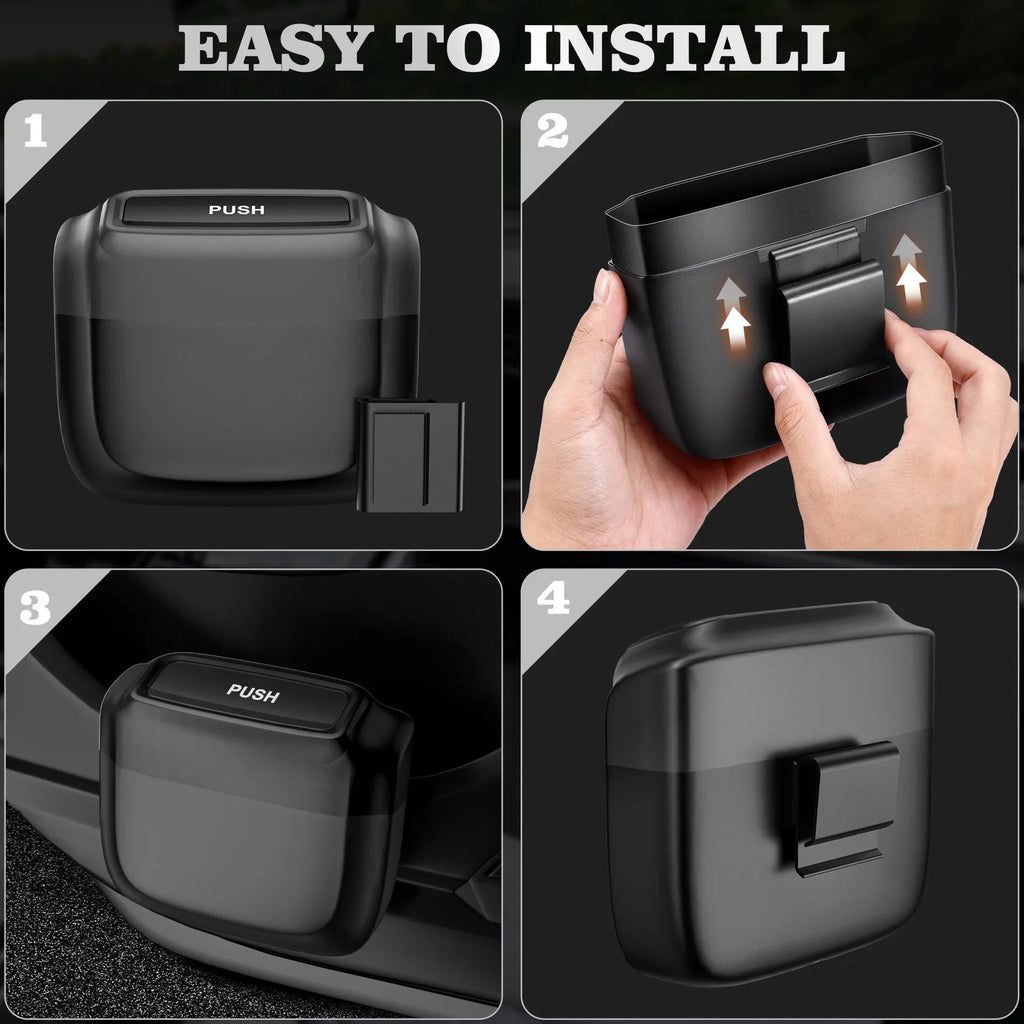 CowLost | product_id-mini-car-trash-can-hanging-side-door-storage-bin-auto-interior-accessory |6