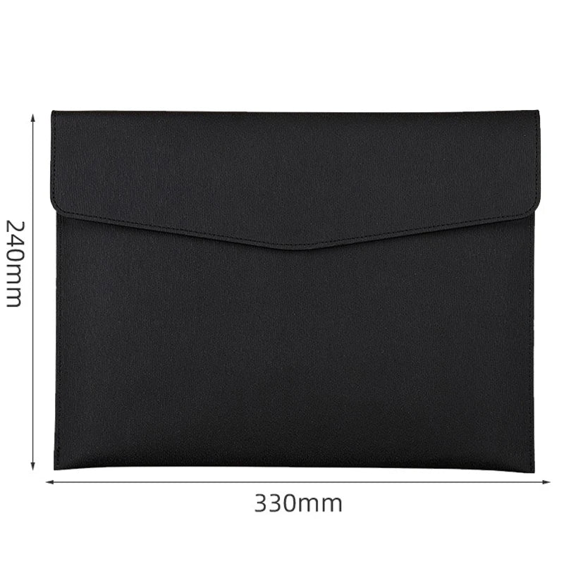 CowLost | faux-leather-document-bag-business-information-bag |26