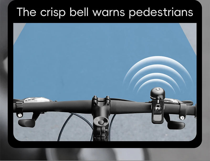 CowLost | west-biking-retro-bicycle-bell-mini-bicycle-handlebar-bell-aluminum-alloy-bike-horn-cycling-alarm-mtb-road |12