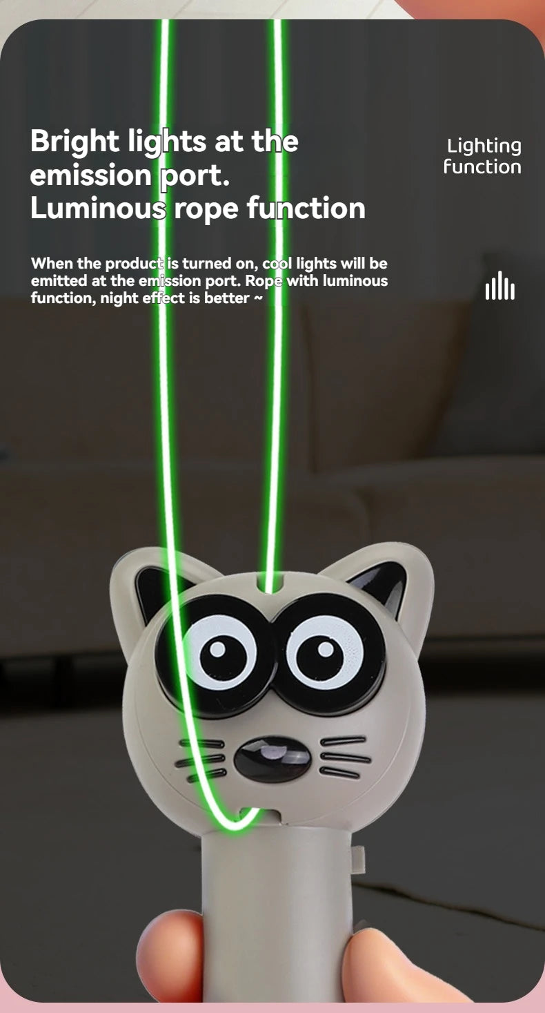 CowLost | product_id-handheld-adjustable-speed-luminous-zipstring-loop-fidget-toy-cat-teaser-launcher |10