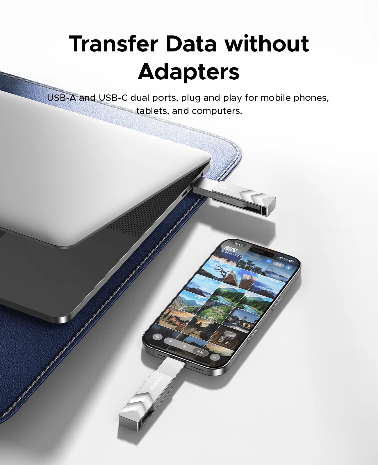 CowLost | orico-dual-flash-drive-2-in-1-usb-c-a-3-2-gen2 |8