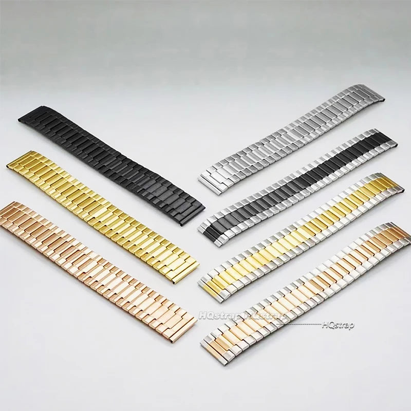 Stainless Steel 22mm Quick Release Metal Bracelet for Huawei Watch 3, Rolex, Seiko