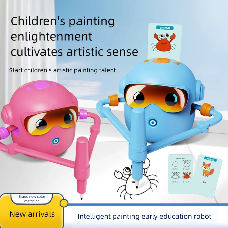 CowLost | baby-transport-accessories-educational-ai-drawing-robot-toy-for-toddlers |2