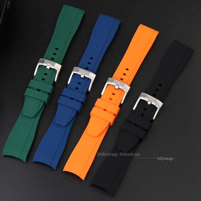 CowLost | bracelets-product_id-silicone-replacement-watchband-strap-for-swatch-seiko-rolex-citizen-universal-wristband |10