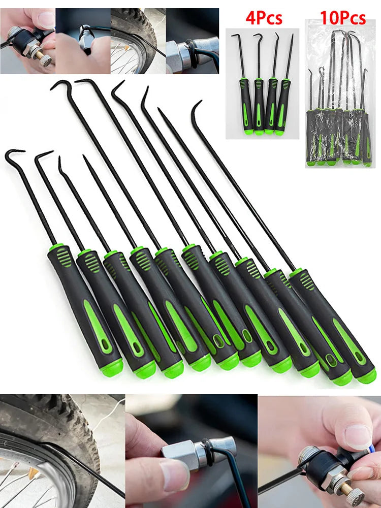 CowLost | product_id-10-4pcs-precision-pick-and-hook-set-for-car-oil-seal-o-ring-removal |7