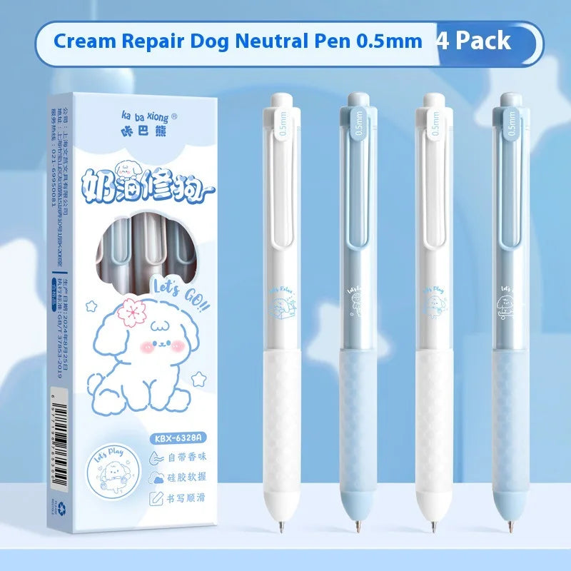 CowLost | product_id-fragrance-gel-pens-0-5mm-black-ink-rose-dog-coffee-assorted-colors-smudge-proof-comfortable-grip-for-study-and-homework |23