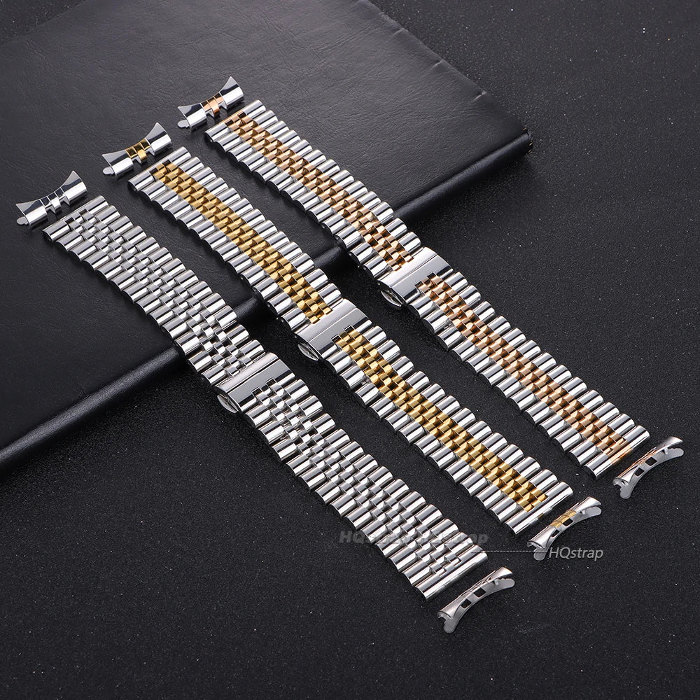 CowLost | bracelets-product_id-stainless-steel-watch-band-for-rolex-flat-curved-end-strap-12-22mm-unisex-bracelet |4