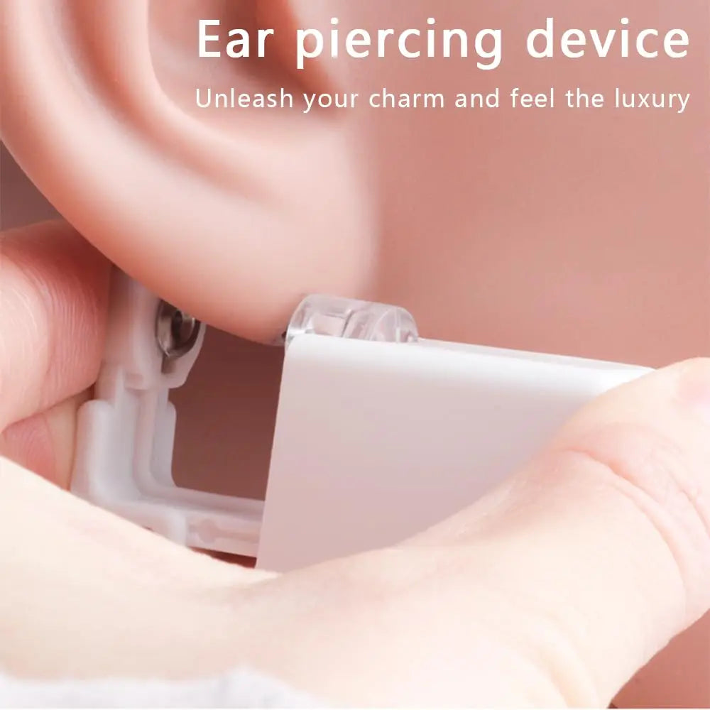 1/4Pcs Disposable Sterile Painless Ear Piercing Tools Set Safe Without Inflammation