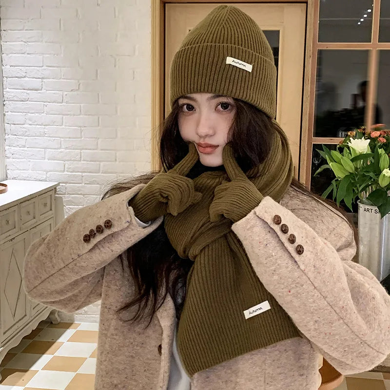 CowLost | knit-neck-scarf-gloves-caps-three-piece-set-for-women-men |21