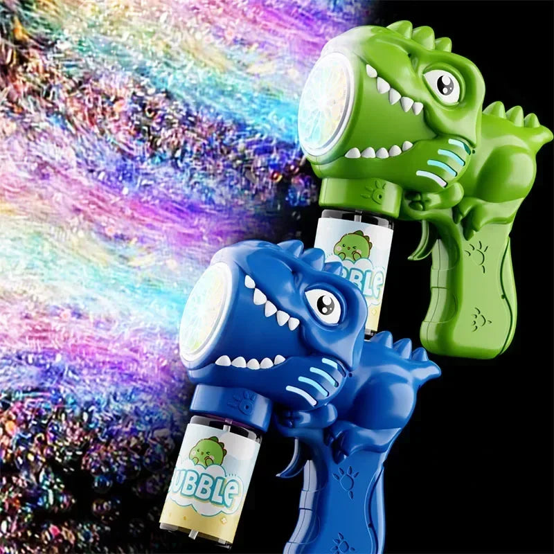 CowLost | product_id-6-hole-dinosaur-electric-bubble-gun-with-light-automatic-soap-blower-toy |13