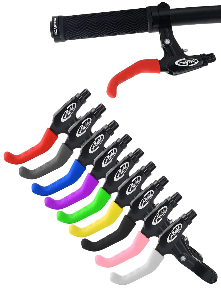 CowLost | riderace-bicycle-brake-handle-cover-sleeve-silicone-gel-anti-skid-mtb-mountain-bike-brake-protector-cycling-handlebar-protect |10