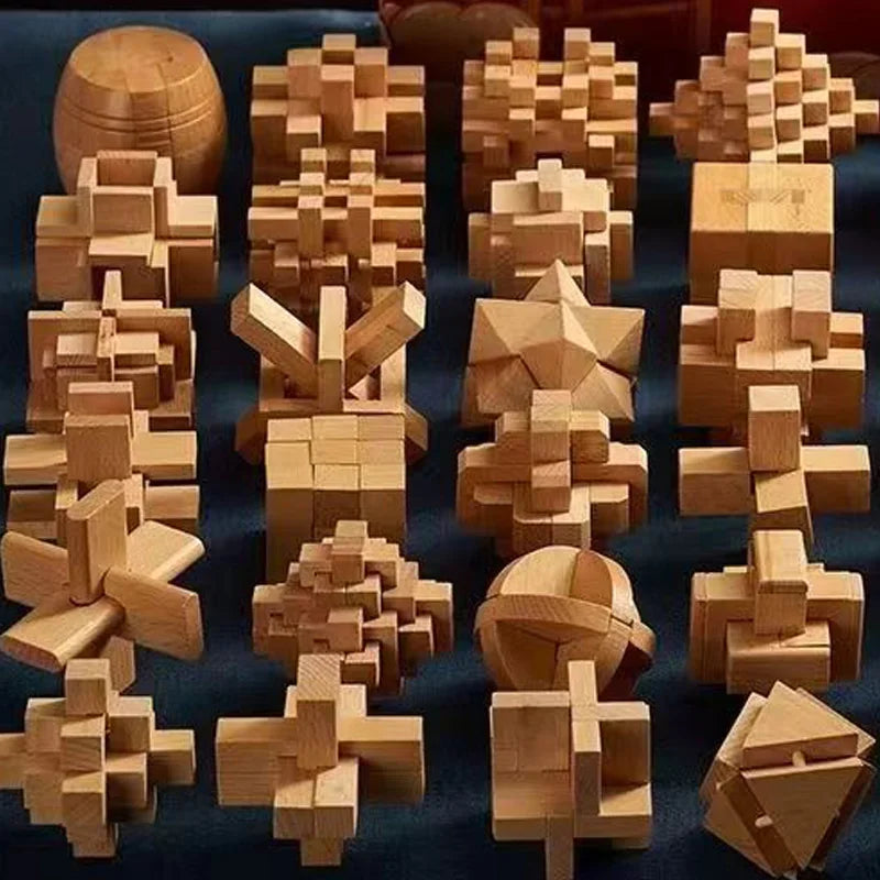 CowLost | product_id-3pcs-luban-lock-wooden-puzzle-brain-teasers-iq-test-educational-mind-games-for-adults-kids |6
