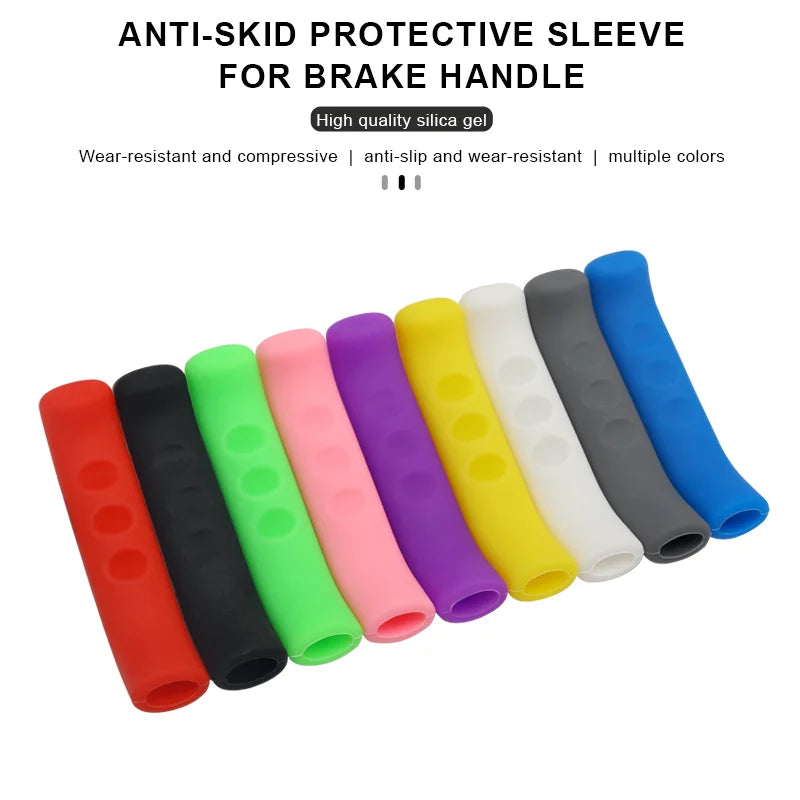CowLost | riderace-bicycle-brake-handle-cover-sleeve-silicone-gel-anti-skid-mtb-mountain-bike-brake-protector-cycling-handlebar-protect |2