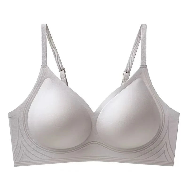 CowLost | product_id-breathable-seamless-wire-free-thin-bra-for-small-chest-women-anti-sagging-gathered-sexy |10