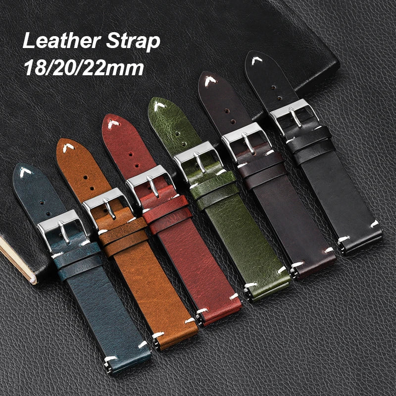 CowLost | product_id-vintage-oil-wax-cowhide-leather-watchband-for-seiko-18-22mm-quick-release-waterproof-strap |1