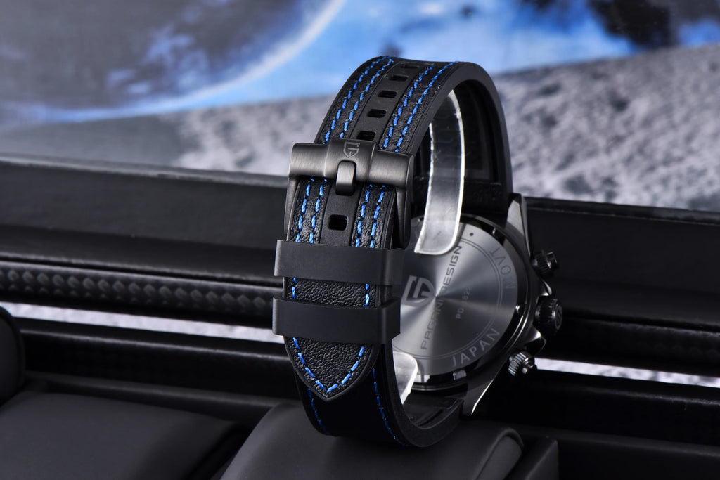 CowLost | pagani-design-2025-new-all-black-bb-panda-chronograph-luxury-quartz-watch |15