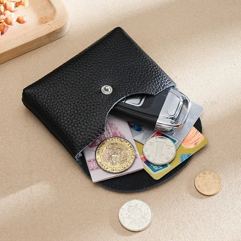 CowLost | activewear-pants-genuine-top-layer-cowhide-coin-purse-for-women |19