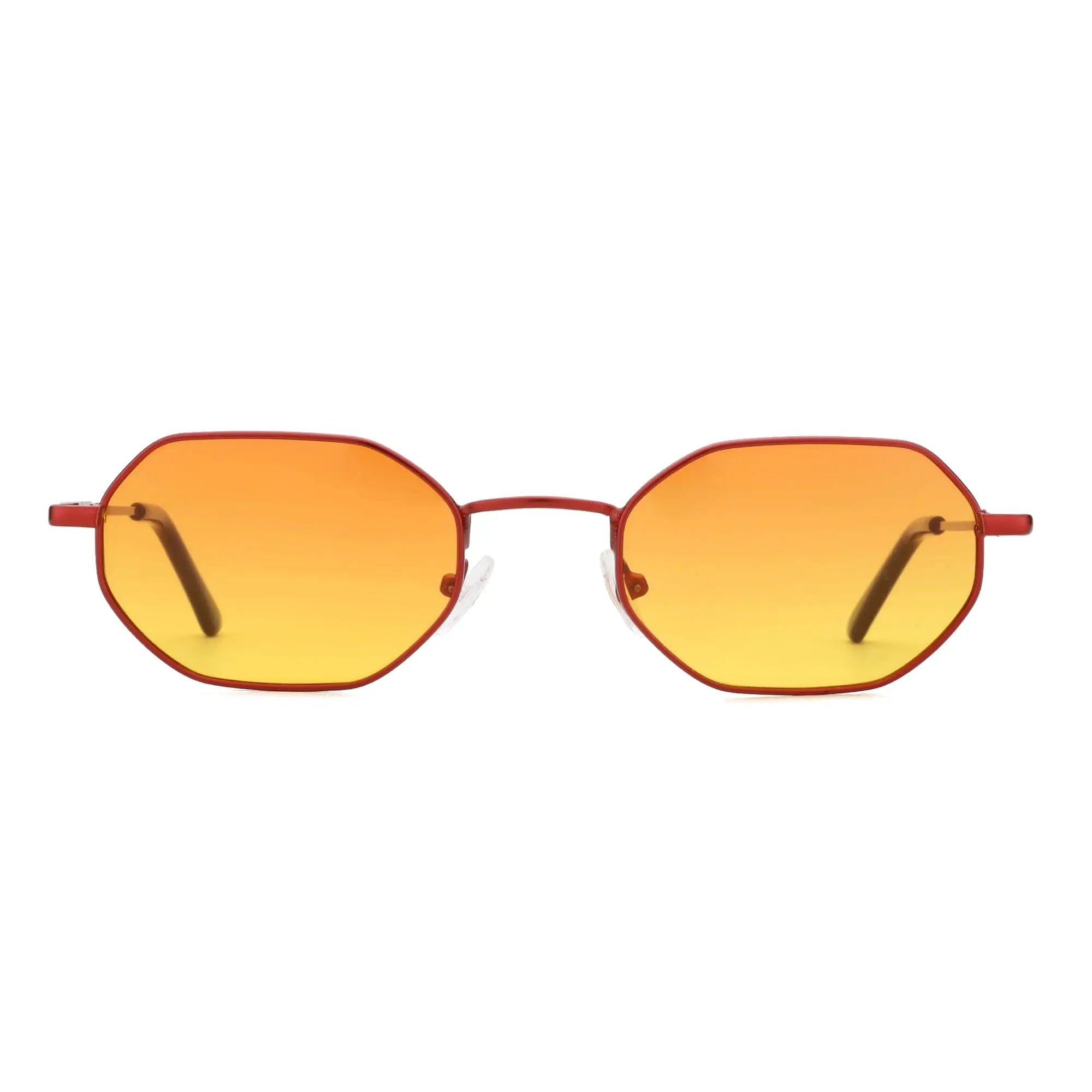 CowLost | zenottic-retro-small-polygon-polarized-sunglasses-women-metal-uv400 |28