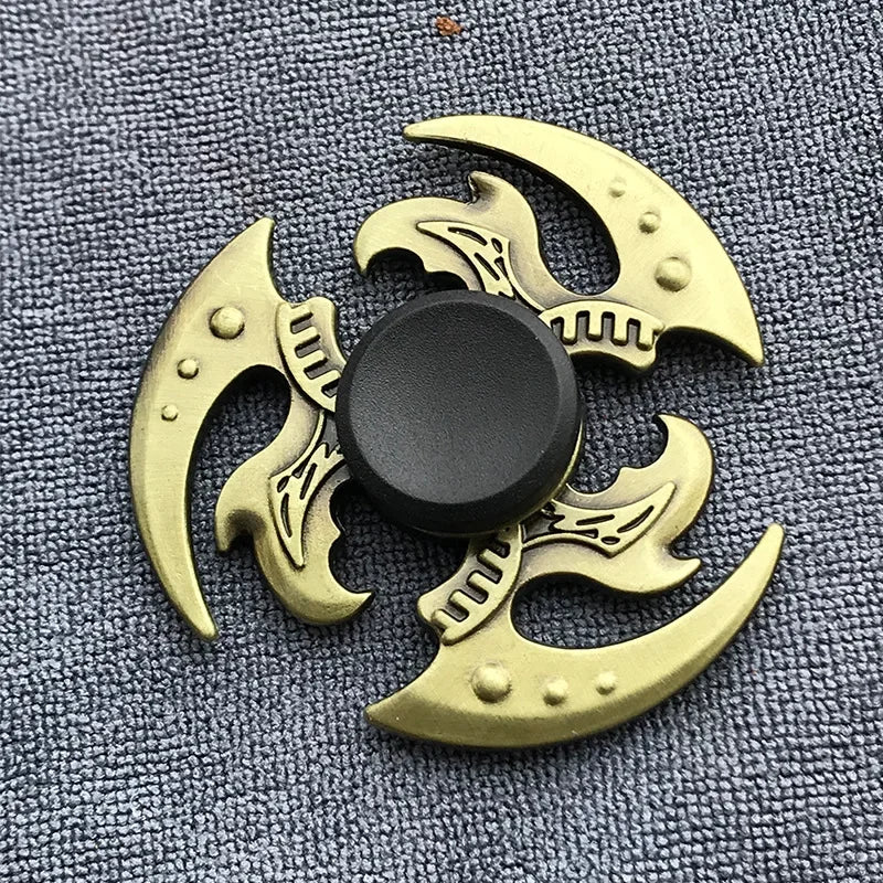 CowLost | product_id-bronze-metal-alloy-fidget-spinner-with-r188-mute-bearing-for-stress-relief |22