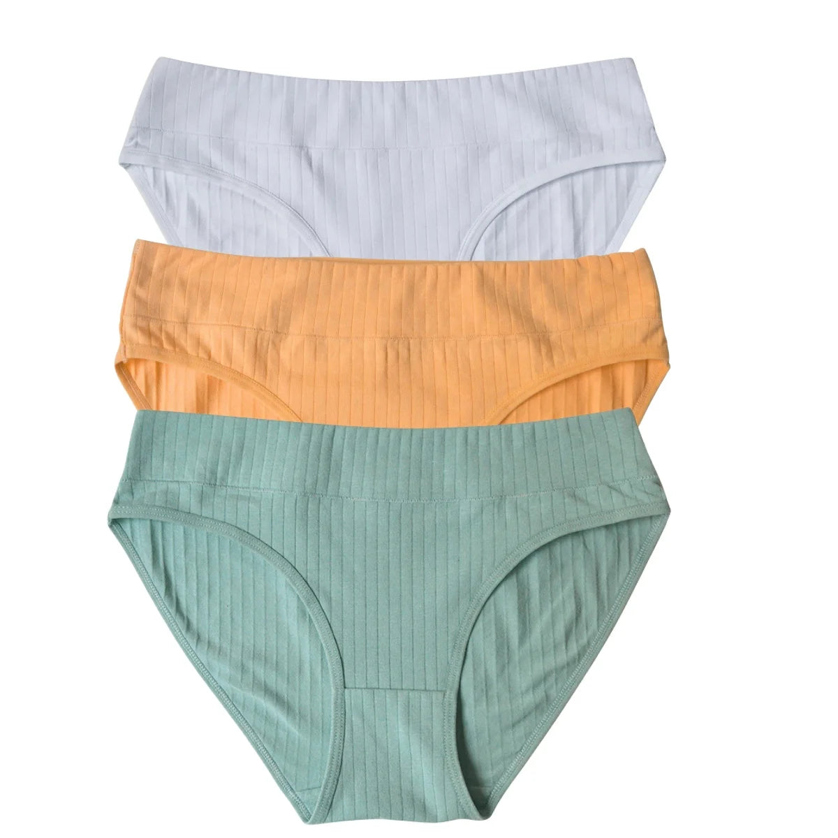 CowLost | product_id-3pcs-women-s-cotton-low-waist-solid-briefs-m-xl-breathable-comfortable-panties |21