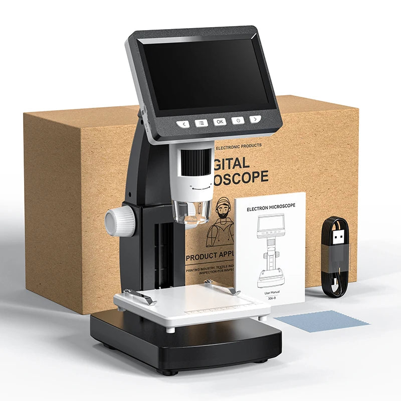 CowLost | product_id-1080p-4-3-lcd-digital-microscope-1000x-magnification-with-adjustable-carrier-table-for-pcb-repair-and-welding |28