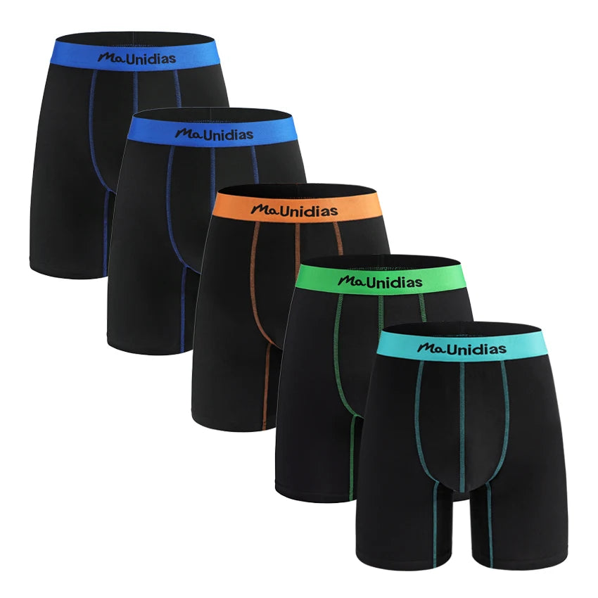 CowLost | 5-pcs-medium-long-mens-panties-shorts |20
