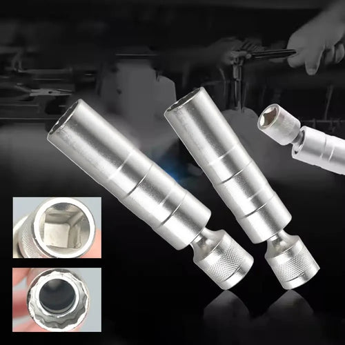 CowLost | product_id-14mm-16mm-spark-plug-socket-wrench-adapter-for-car-repair |2