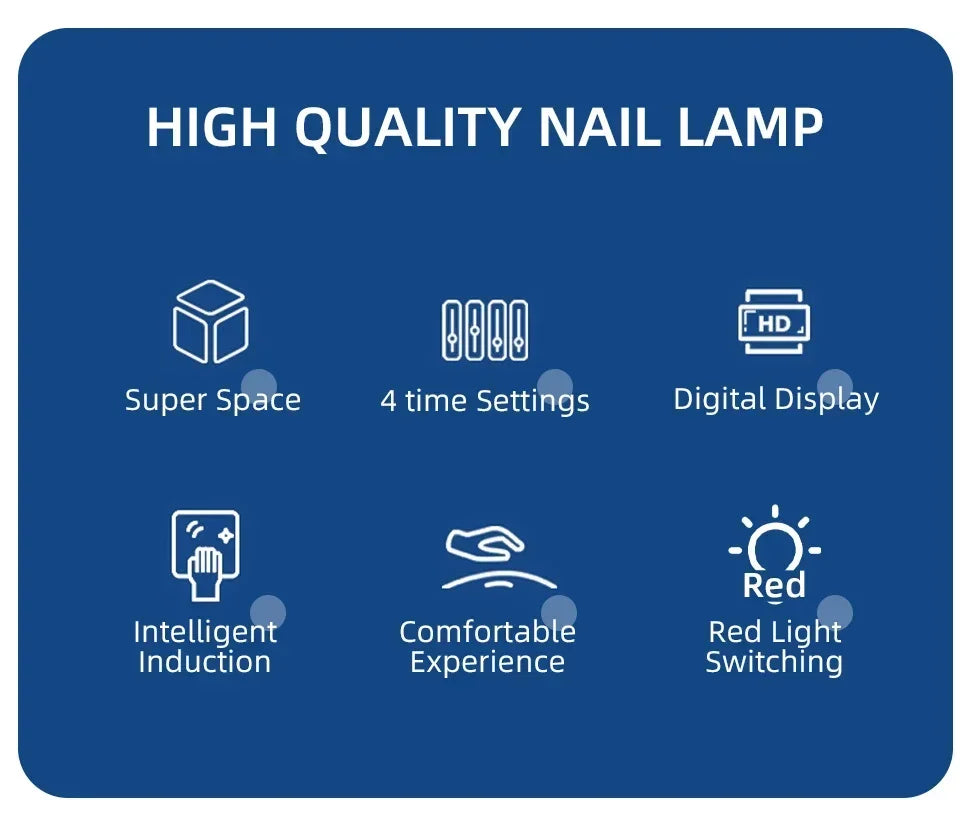CowLost | uncategorized-480w-uv-led-nail-lamp-with-140-leds-for-manicure-drying |8