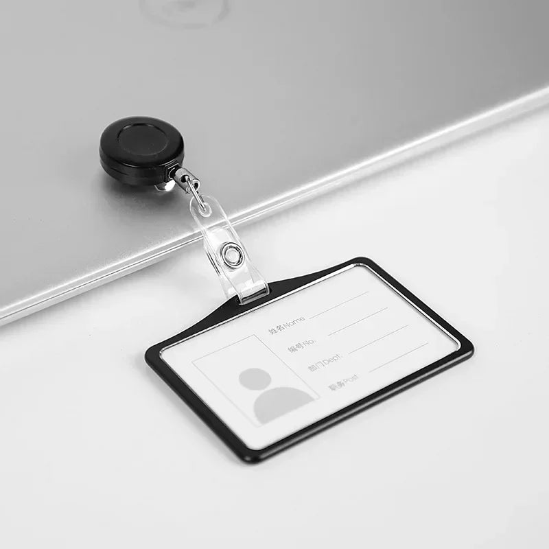 1 Pcs Aluminum Alloy Card Cover Case Bank Business Work Card Holder