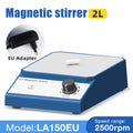 Magnetic Stirrer Lab Mixer 2500rpm Adjustable Speed with Stir Bar EU/US Plug
