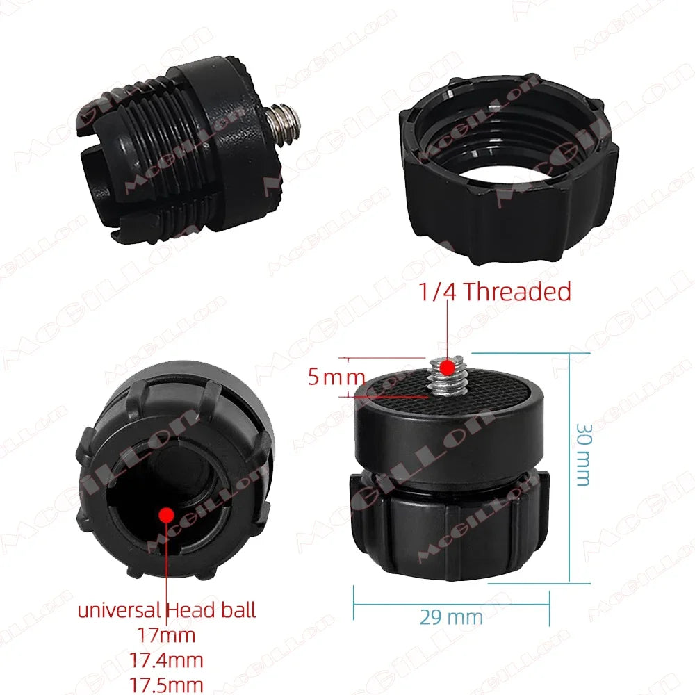 CowLost | product_id-universal-17mm-ball-mount-air-vent-clip-screw-base-for-car-phone-gps-holder |2