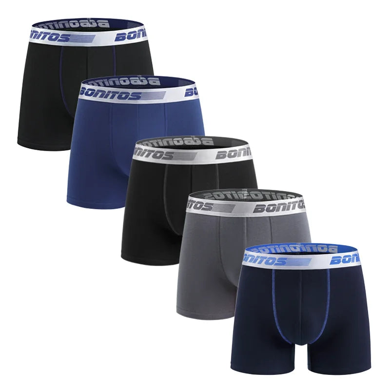CowLost | 5pcs-cotton-mens-underpants-bonitos-men-panties |9