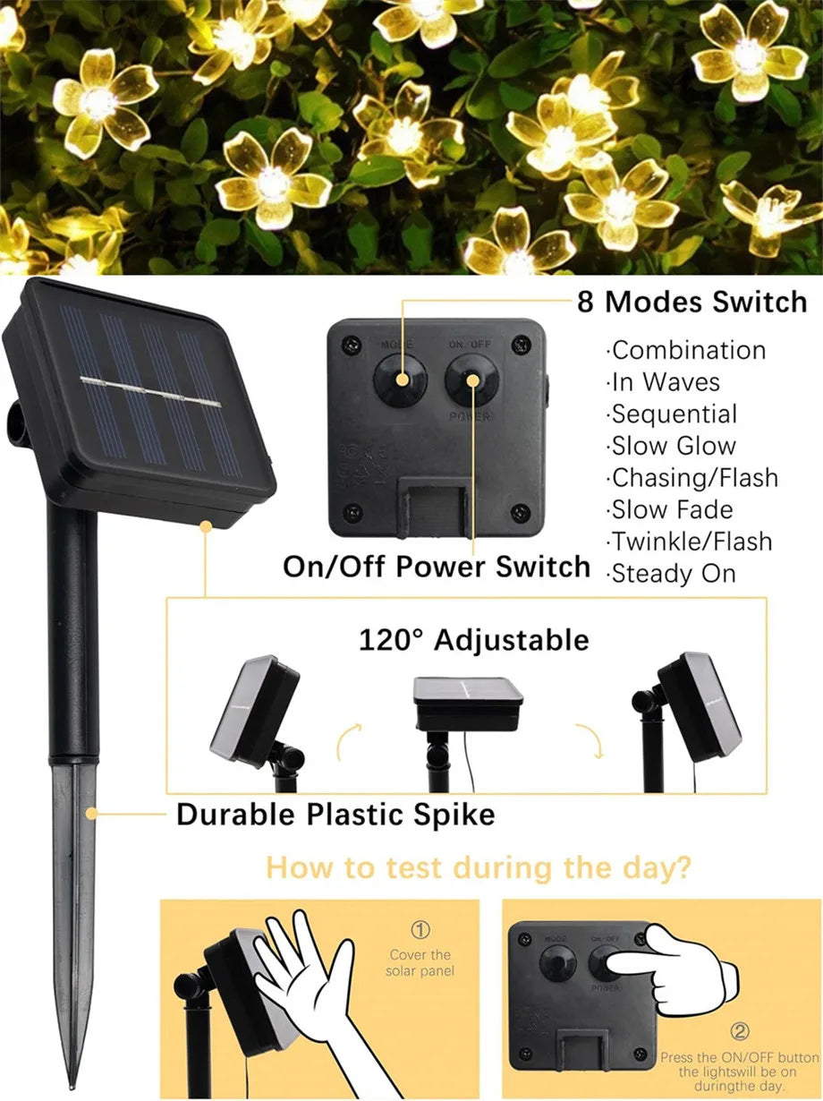 CowLost | product_id-solar-led-cherry-blossom-string-lights-outdoor-garden-patio-decor-garland |12