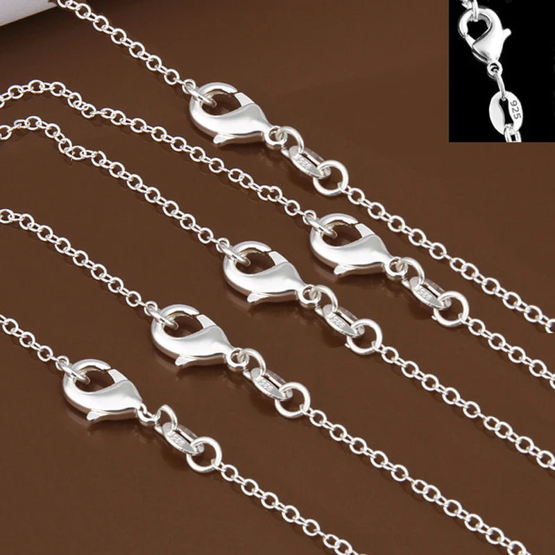 CowLost | handbags-5pcs-925-sterling-silver-1mm-rolo-chain-necklaces-16-24 |1