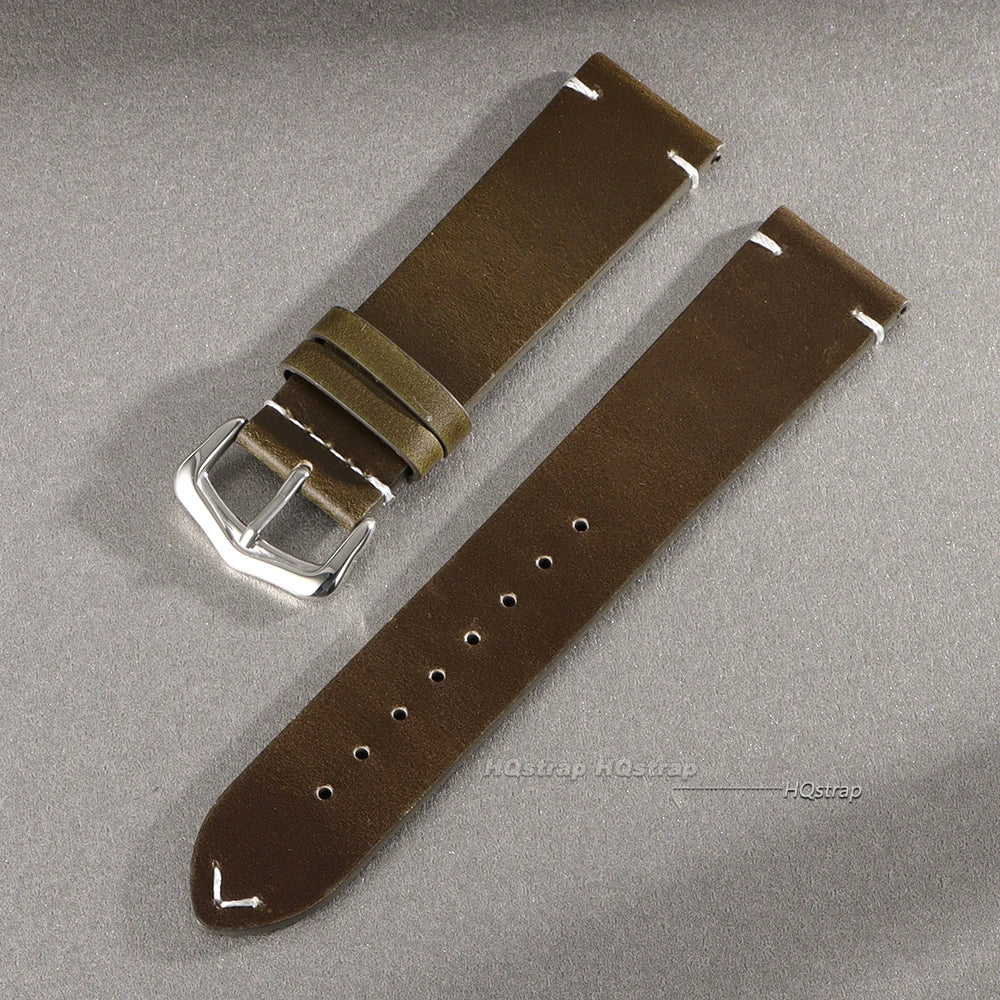 CowLost | product_id-handmade-vintage-oil-wax-cowhide-leather-watch-band-strap-18-24mm-for-smartwatch |10