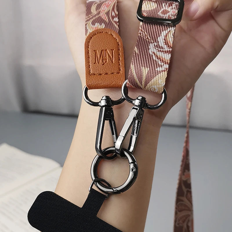 CowLost | uncategorized-adjustable-retro-pattern-crossbody-cell-phone-lanyard-with-card-gasket |4