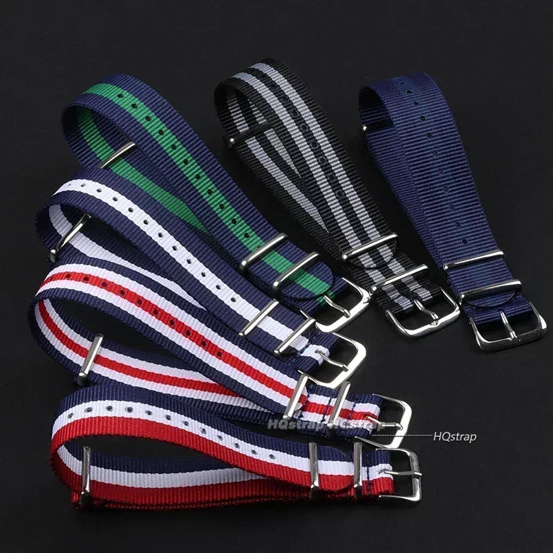 CowLost | product_id-high-quality-nylon-watch-band-16-22mm-for-seiko-casio-military-sport-strap-replacement |3