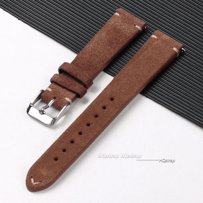 CowLost | product_id-vintage-leather-suede-quick-release-watch-strap-14-22mm-gray-blue-brown |11