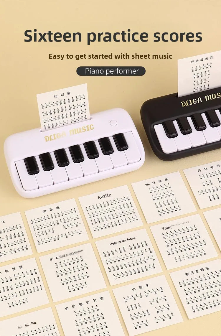 CowLost | product_id-portable-15-key-digital-mini-keyboard-educational-piano-toy-for-children-gift |12