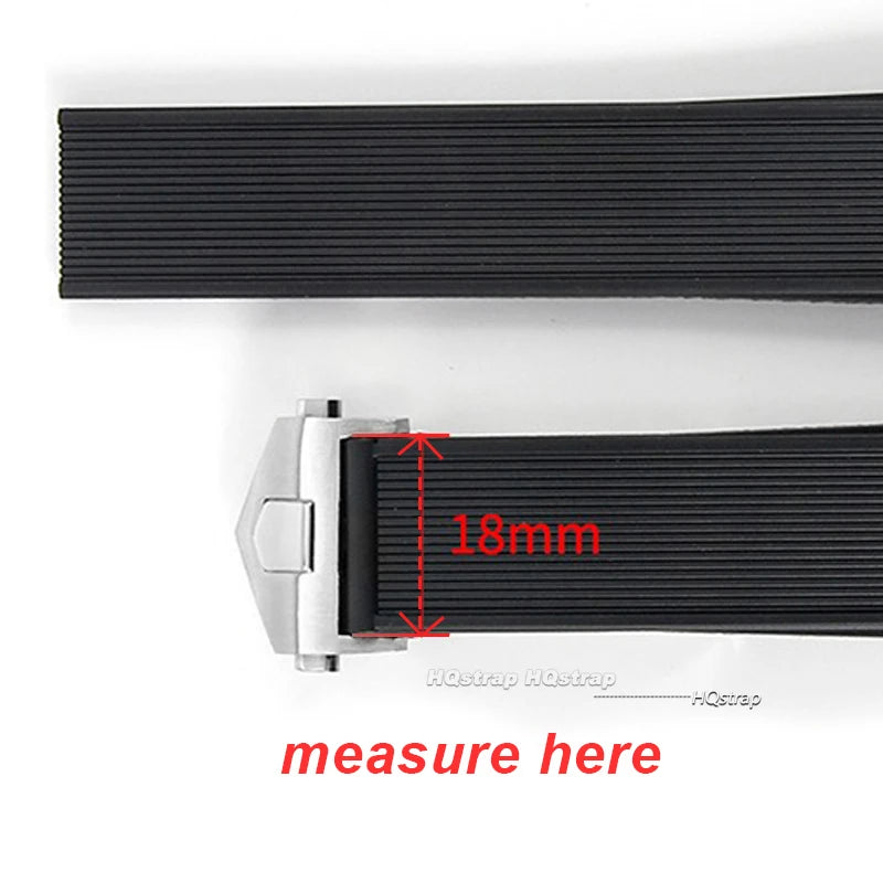 CowLost | 18mm-20mm-stainless-steel-watch-buckle-for-tag-heuer-solid-folding-metal-buckles-for-silicone-watchband-double-button-clasp-1 |7