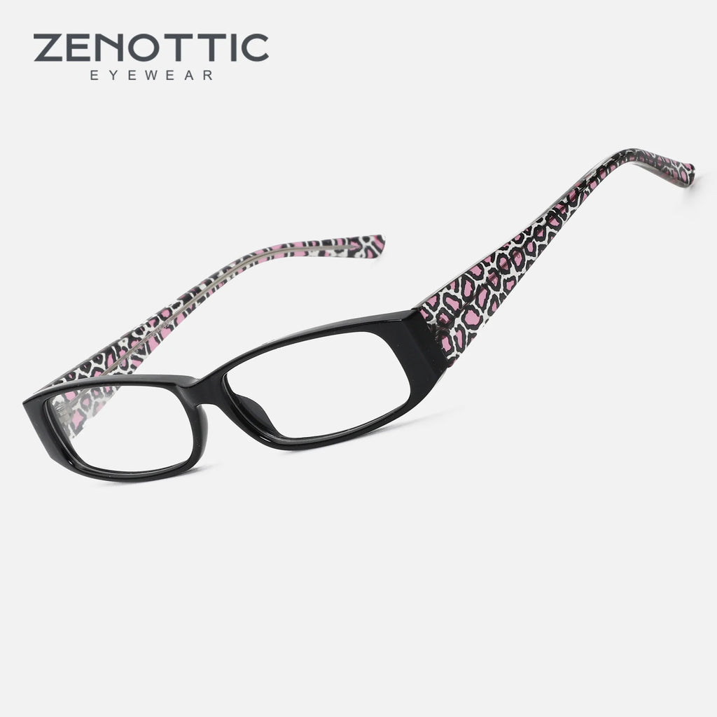 CowLost | zenottic-ladies-fashion-leopard-print-optical-frame |1