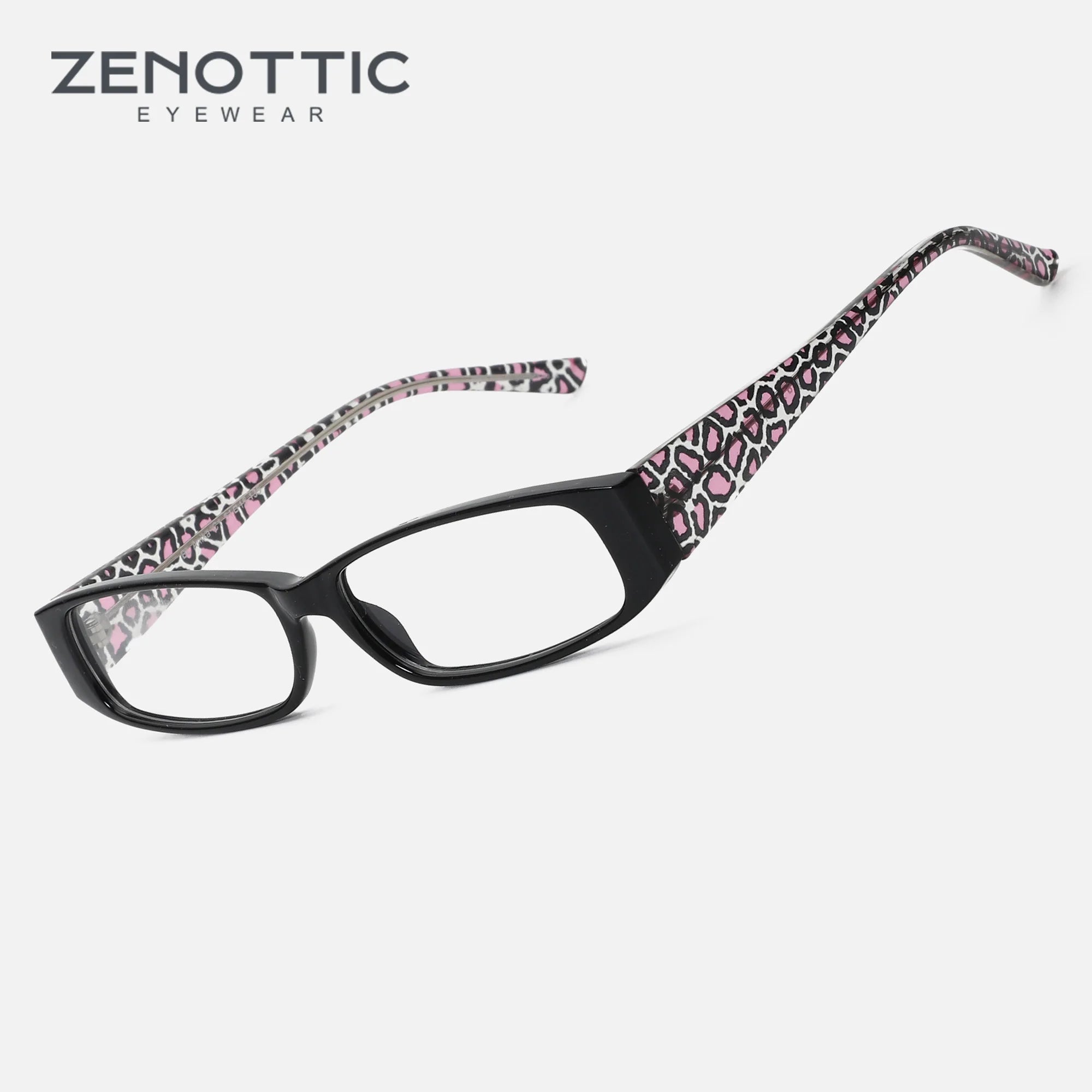 CowLost | zenottic-ladies-fashion-leopard-print-optical-frame |1